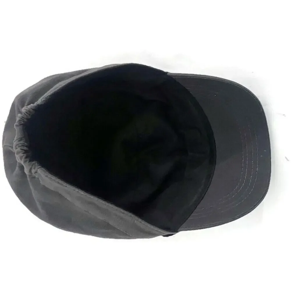 D&Y Accessories Women's Black Fleur De Lis Rhinestone Stretch Hat Elastafit